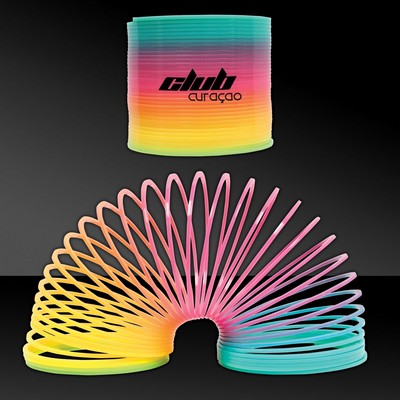 Rainbow Circle Spring Toy(Imprintable)