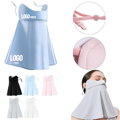 Neck Gaiter Face Cover with Ear Loops