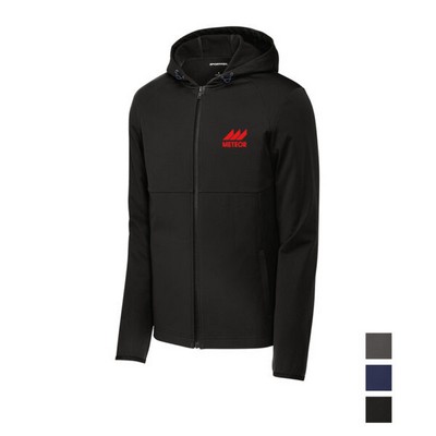Sport-Tek® Hooded Soft Shell Embroidered Jacket