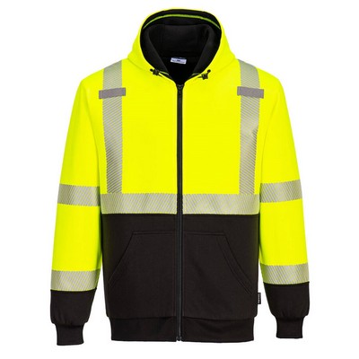 Premium High Visibility Class 3 Full Zip Sweatshirt
