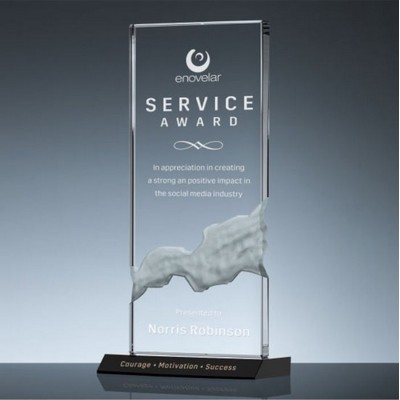 Cascade Award w/Black Base (6"x 13")