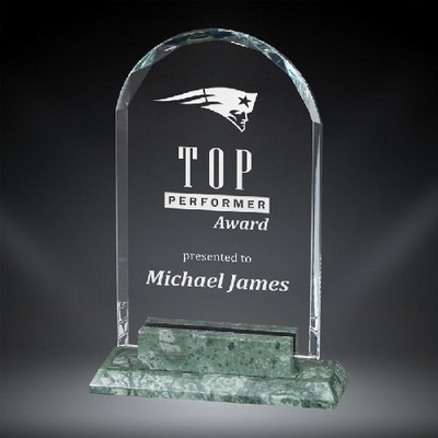 Salem Glass Award, 8 3/4"H