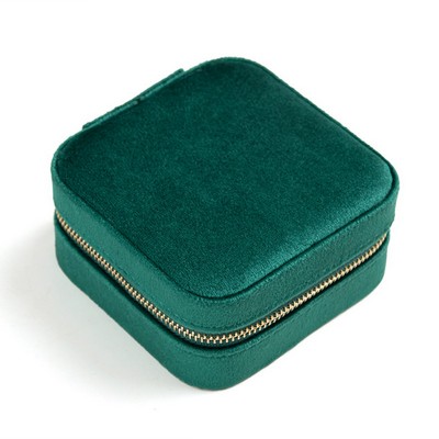 Square shape velvet Jewelry Case for Pendants