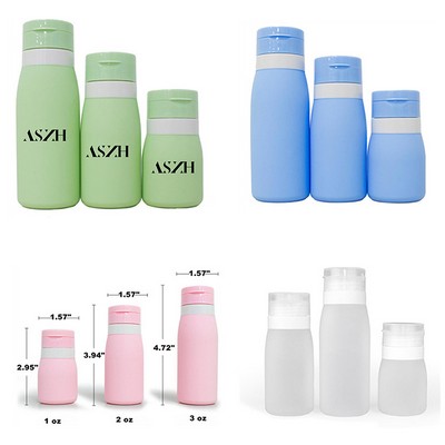 Silicone Travel Bottle Set
