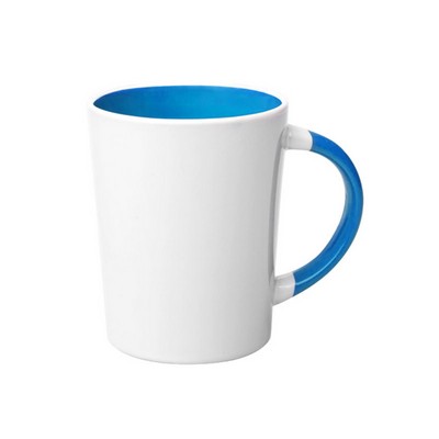 Two Tone Latte Ceramic Mug, 13 oz.