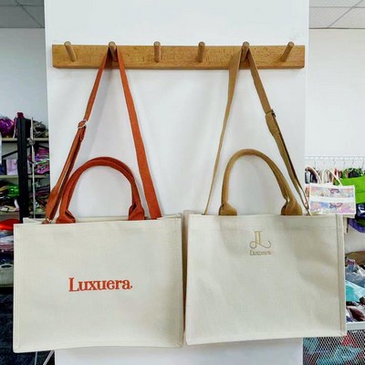 Dream Embroidery Canvas Messenger Bag Tote Bag