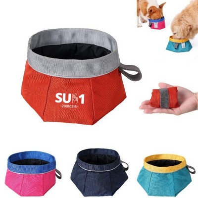 Collapsible Folding Pet Bowls