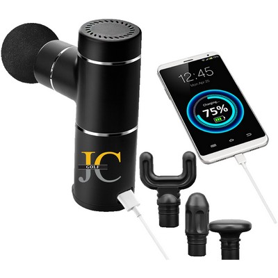 Premium Massage Gun With Built In 5000 Mah Powerbank