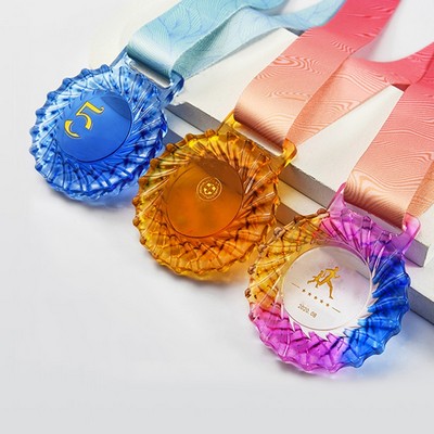 Custom Glaze Award Medal