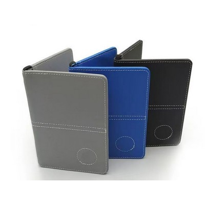 PU Leather Golf Scorecard Holder with Hook