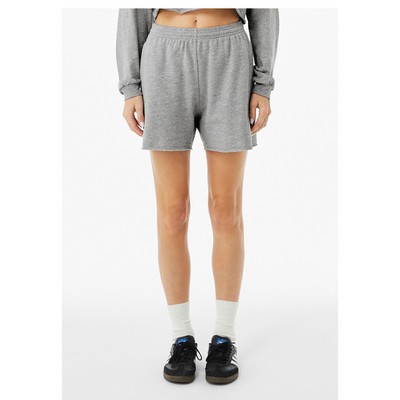 Bella+Canvas® Women's Cutoff Fleece Shorts