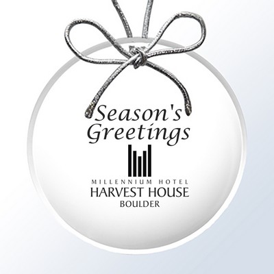 Acrylic Circle Ornament