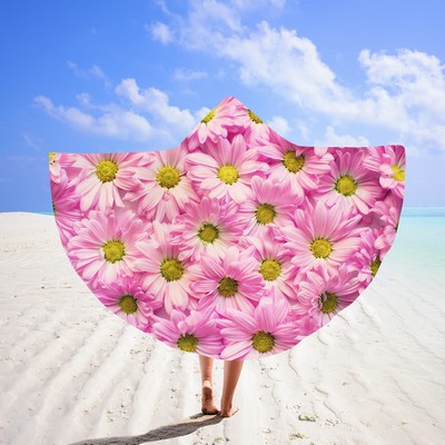 51 x 39.4" Hooded Beach Towel Surf Poncho#5