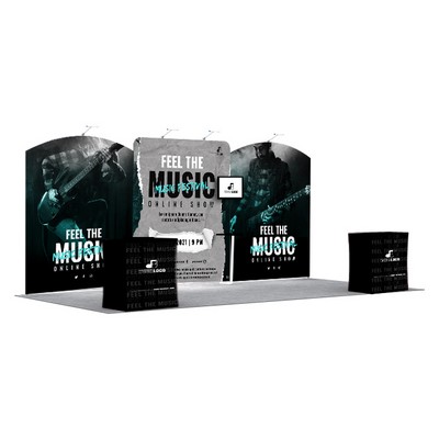 20' Trade Show Booth - Package 4