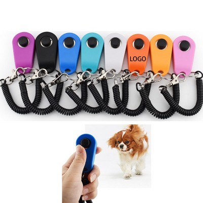Dog Training Clicker With Spring Coil