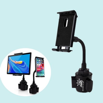 Adjustable Car Cup Holder Cell Phone Mount