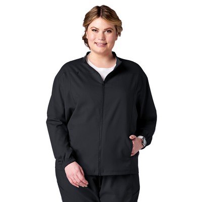Meta Scrubs - Unisex 2-Pocket Zip Front Jacket