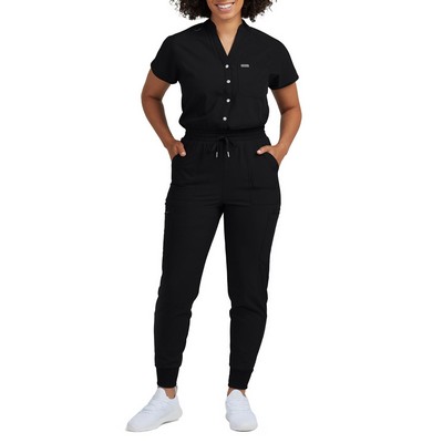 Landau - Forward - Women's Eight-Pocket Cargo Jumpsuit