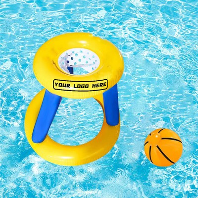 Inflatable Pool Basketball Hoop