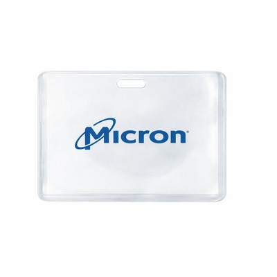 4*2.6 Horizontal Vinyl Badge Holder