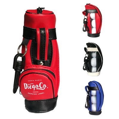 Pu Golf Ball Pouch
