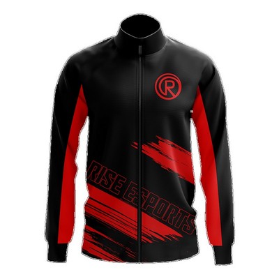 Poly Knit Sublimation 1/4" Jacket