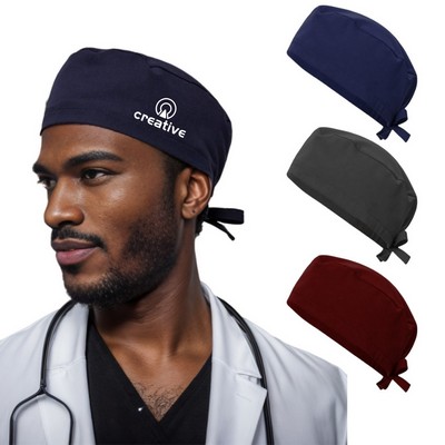 Adjustable Cotton Medical Surgical Doctor Cap