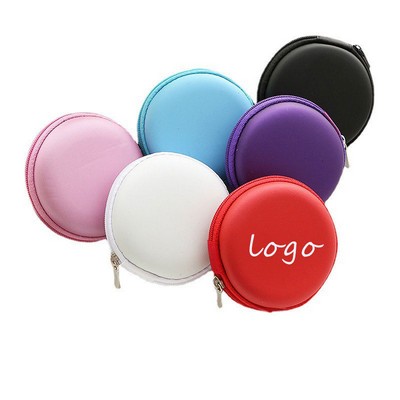 Round Electronics Travel Case