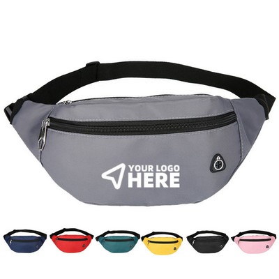 Multi-functional large capacity chest bag mobile phone coin purse