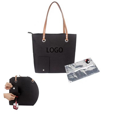 Beach Camping Thermal Wine Bag