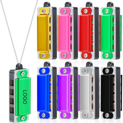 Mini Harmonica Necklace