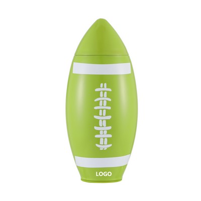 16oz Rugby Sport Bottle With Straw