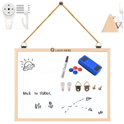 Wooden Frame White Board