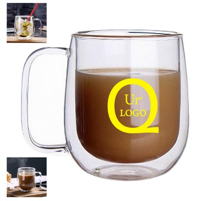 Double Layer Transparent Tea Cup