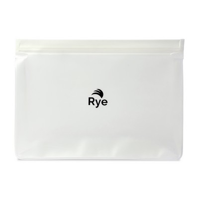 Reusable Stand Up Storage Bag 8 cup - Clear