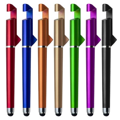 Stylus Phone Bracket Gel Ink Pen