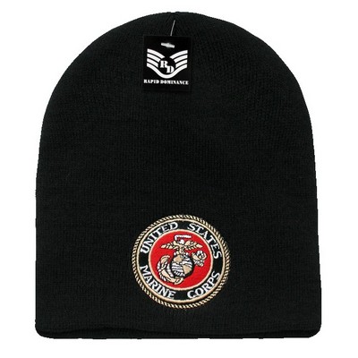 Rapid Dominance United States Marine Emblem Knit Cap Beanie