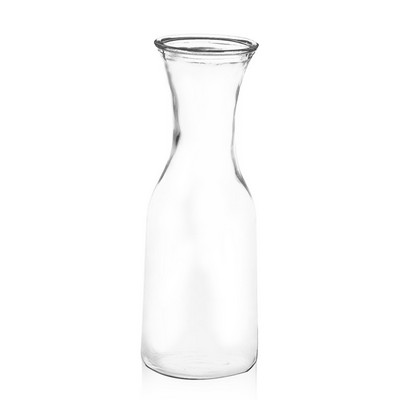 Clear Glass Carafes 34 oz