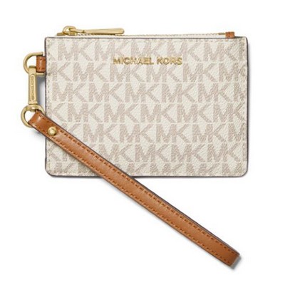 Michael Kors® Vanilla Small Logo Coin Wristlet