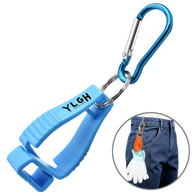 Plastic Clip With Key Ring Carabiner