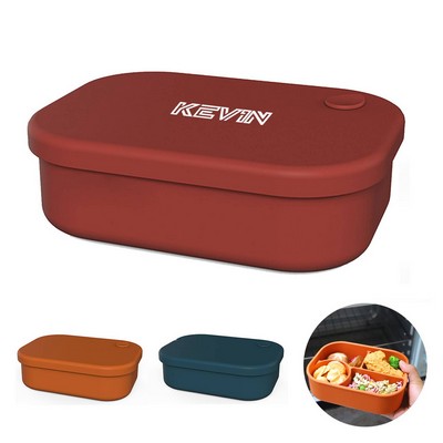 Silicone microwave lunch box