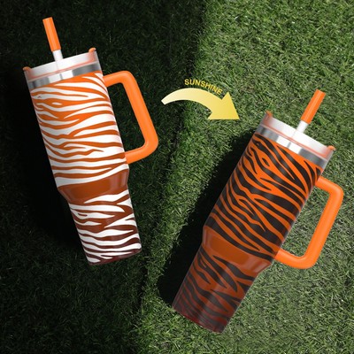40oz UV Color Changing Tumbler Stainless Steel Vacuum Insulated Bottle
