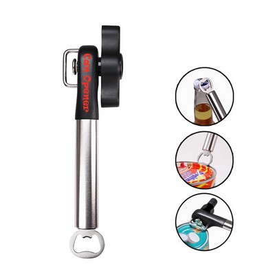 3-In-1 Handheld Powerful Stainless Steel Can Opener