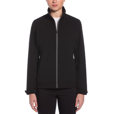 Callaway® Ladies' Soft Shell Full-Zip Jacket