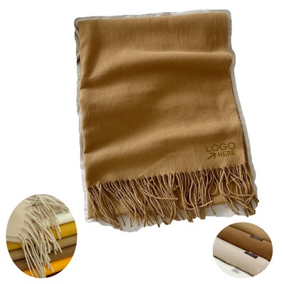 Faux Cashmere Warm Scarf