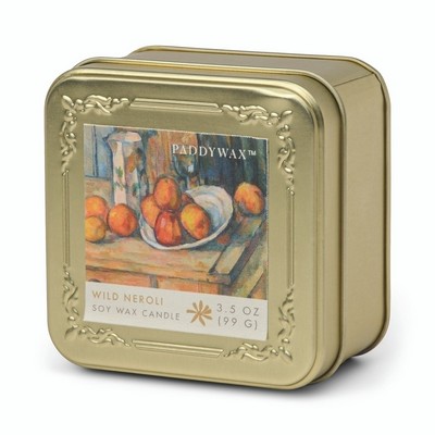 Impressionist 3.5 Oz Gold Tin - CÉzanne, "Still Life With Milk Jug & Fruit
