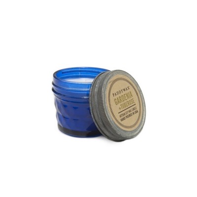 Relish Jar 3 Oz Cobalt Glass - Gardenia & Tuberose