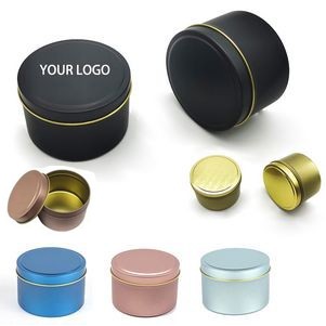 4 oz Travel Size Candle Tins with Lids