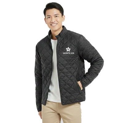Men's Quilted Full Zip Jacket