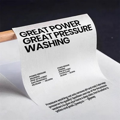 2" Textured Paper Stickers